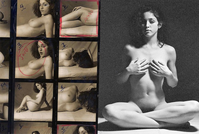 madonna pelada playboy